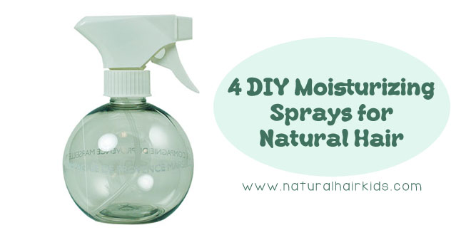 4 Diy Moisturizing Sprays For Natural Hair Kids