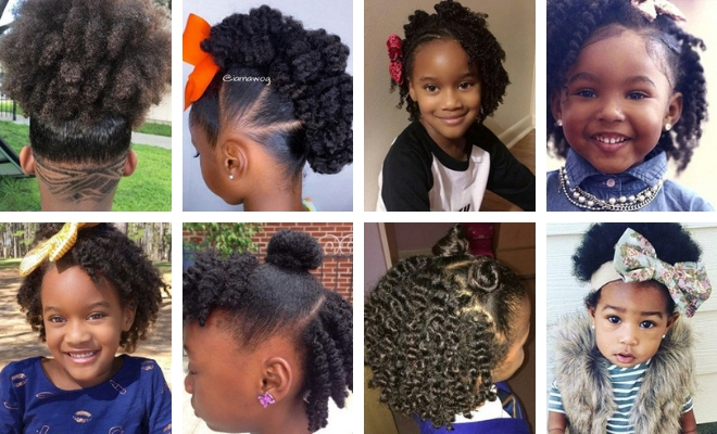 33 Cute Natural Hairstyles For Kids Natural Hair Kids